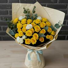 Букет цветов из:  Розы в Новокручининске