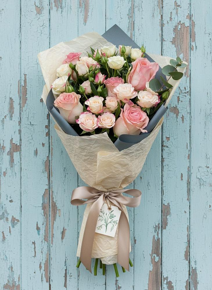 Букет цветов из: Розы в Новокручининске