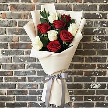Букет цветов из:  Розы в Новокручининске