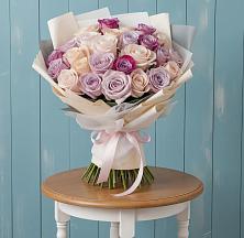 Букет цветов из:  Розы в Новокручининске