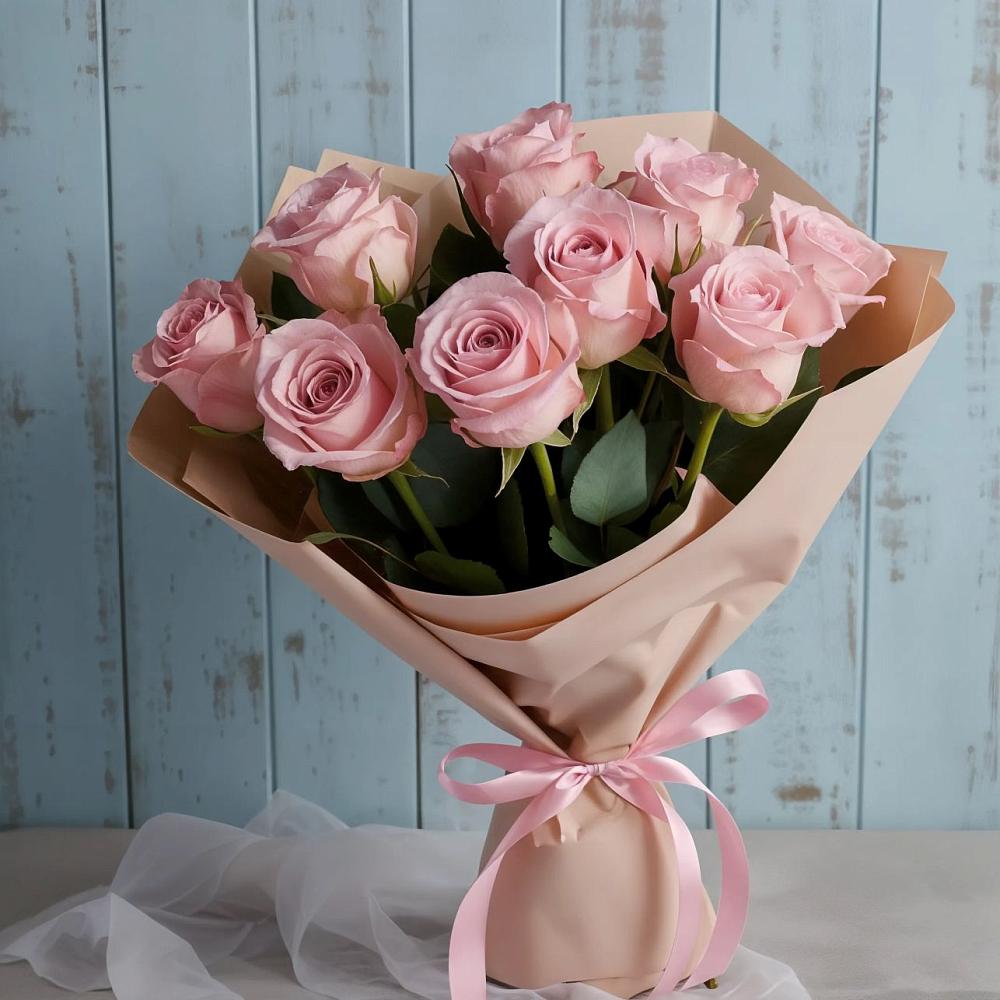 Букет цветов из: Розы в Новокручининске