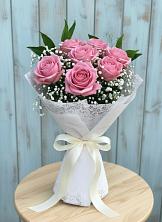 Букет цветов из:  Розы в Новокручининске