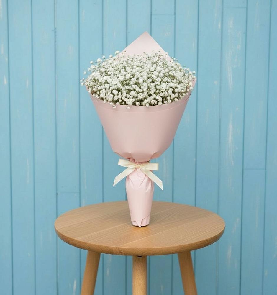 Букет цветов из: Гипсофила в Новокручининске