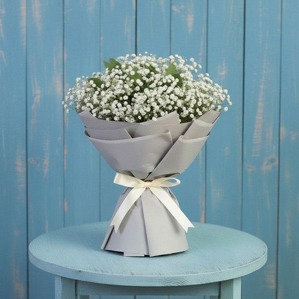 Букет цветов из: Гипсофила в Новокручининске