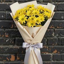 Букет цветов из:  Хризантемы в Новокручининске