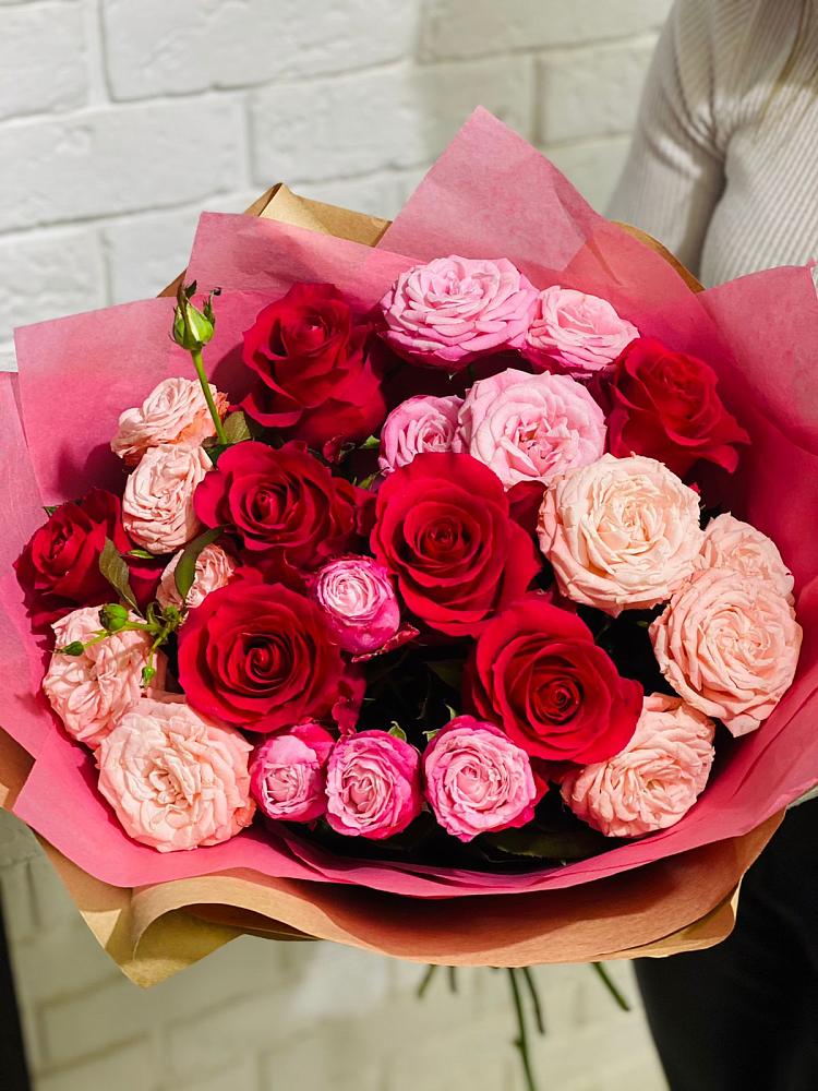 Букет цветов из: Розы в Новокручининске