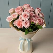 Букет Розовый шарм в Новокручининске