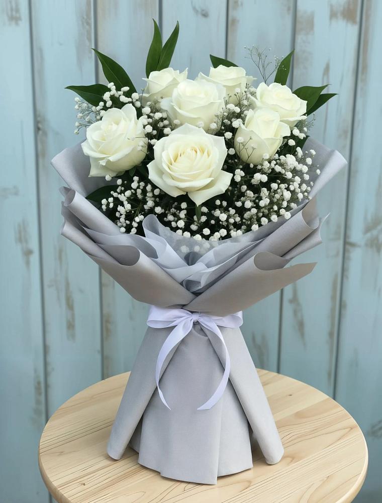 Букет цветов из: Розы в Новокручининске