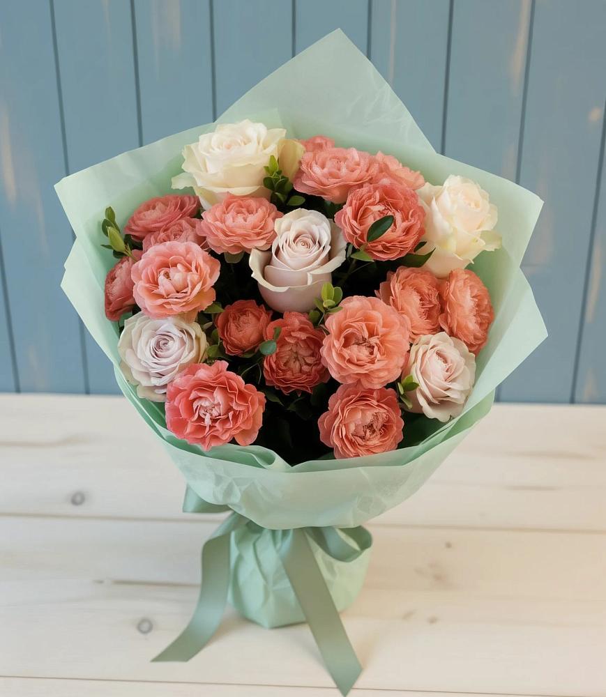 Букет цветов из: Розы в Новокручининске