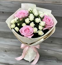 Букет цветов из:  Розы в Новокручининске