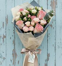 Букет цветов из:  Розы в Новокручининске