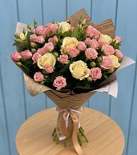Букет цветов из:  Розы в Новокручининске