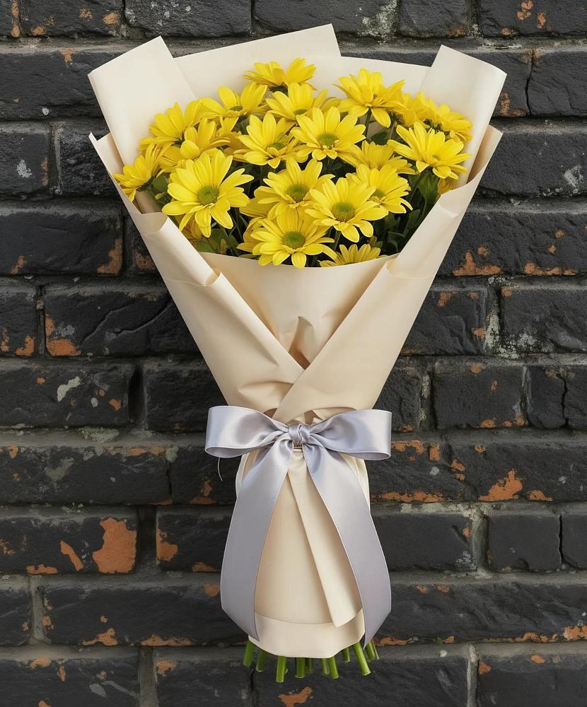 Букет цветов из: Хризантемы в Новокручининске