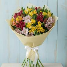 Букет цветов из:  Альстромерии в Новокручининске