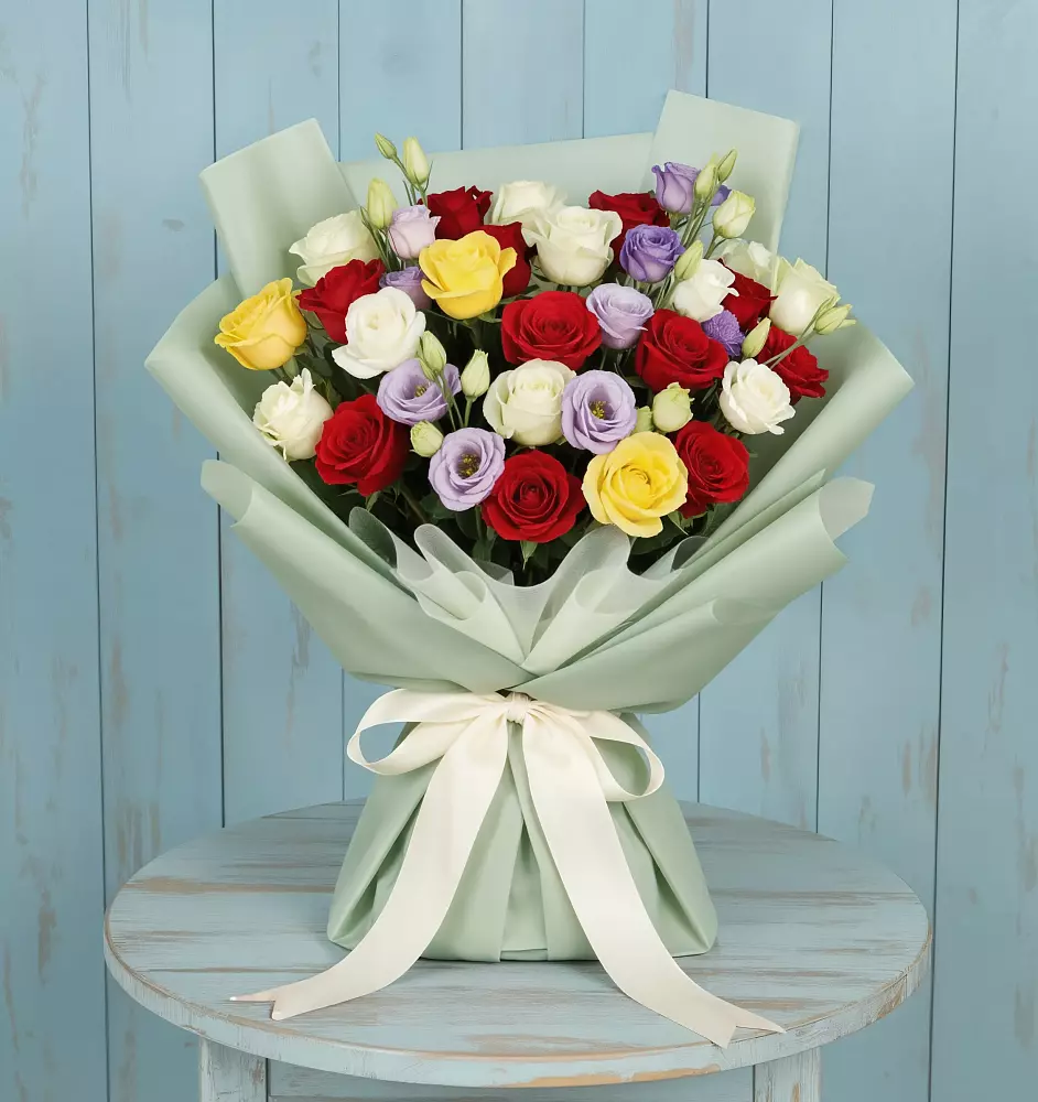 Букет цветов из: Розы в Новокручининске