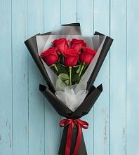 Букет цветов из:  Розы в Новокручининске