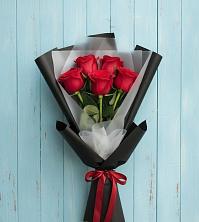 Букет цветов из:  Розы в Новокручининске