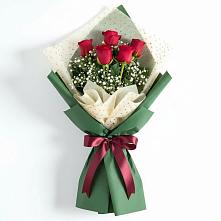 Букет цветов из:  Розы #REPLACE_PRED# Новокручининске