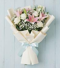 Букет цветов из:  Лилии в Новокручининске